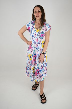 لباس نباتی زنانه بافتنی Türkiş Otantik - کد 901539283