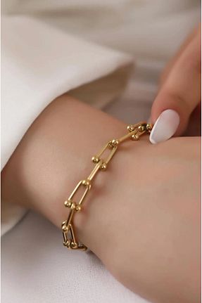 دستبند استیل (فولاد) زنانه استیل (فولاد) Takıtolia - کد 893569901