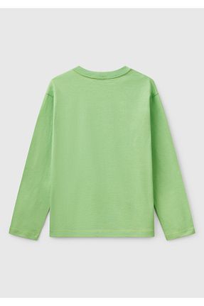 تیشرت سبز بچه گانه رگولار United Colors of Benetton - کد 901585335