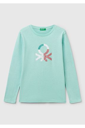 تیشرت سبز بچه گانه رگولار United Colors of Benetton - کد 901583762