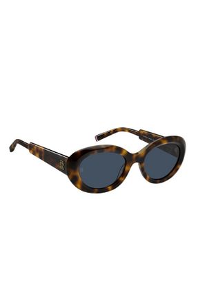 عینک آفتابی سرمه ای زنانه 56 Tommy Hilfiger - کد 901596749
