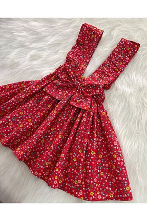 لباس قرمز بچه گانه بافتنی Eylülce Butik - کد 903468887