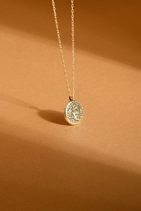 گردنبند نقره طلائی زنانه 925 عیار Takıdepo - کد 901612798