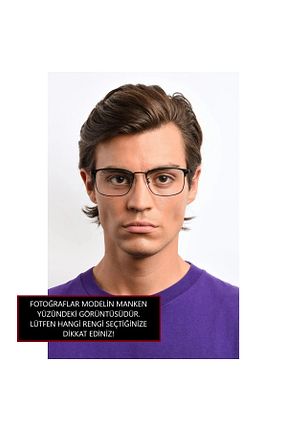 عینک محافظ نور آبی طوسی مردانه پلاستیک Polaroid - کد 867251369