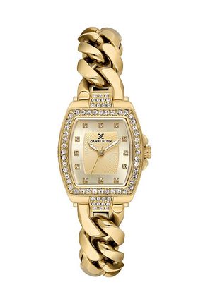 ساعت مچی زرد زنانه 36-40 میلی متر Daniel Klein - کد 900543420