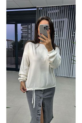 پلیور نباتی زنانه ساده caddstore - کد 901591081