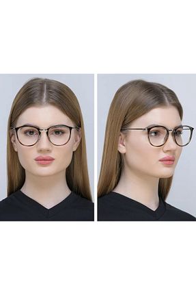عینک محافظ نور آبی قهوه ای زنانه پلاستیک Ray-Ban - کد 873764135