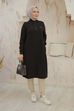 تونیک مشکی زنانه بافت Armine TREND - کد 894881611