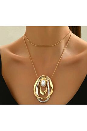 گردنبند جواهر زرد زنانه Store - کد 901592277