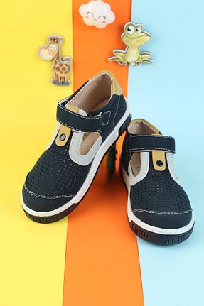 صندل رنگی بچه گانه پاشنه ضخیم Moda Lime - کد 901629095