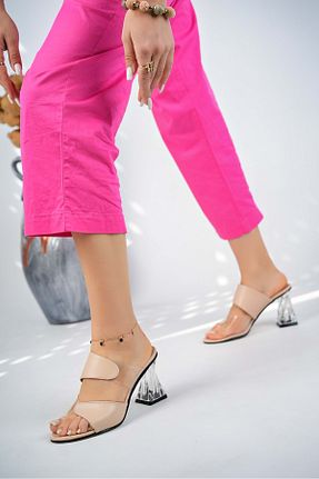 دمپائی بژ زنانه پارچه ای bulutmod - کد 662125593