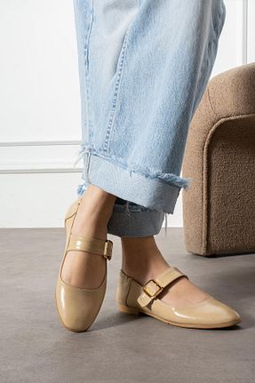 بابت بژ زنانه چرم مصنوعی ShoeTek - کد 901635287