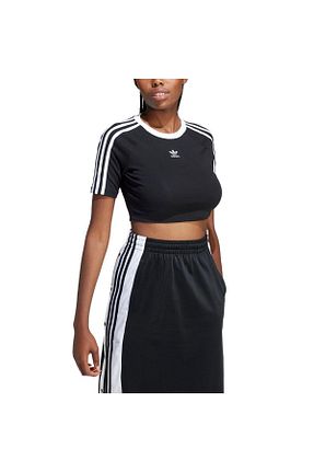 تیشرت اسپرت مشکی زنانه رگولار adidas - کد 796090127