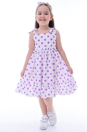 لباس بنفش بچه گانه بافتنی minikiss - کد 841331742