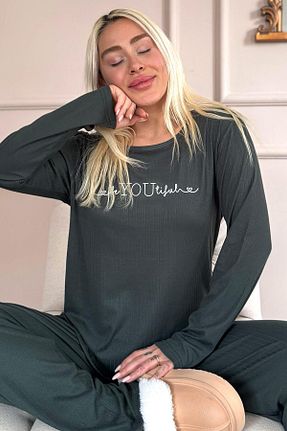 ست لباس راحتی رنگی زنانه ساده Pijamaevi - کد 901649914