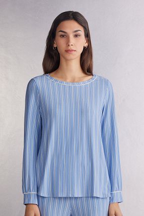 بالاتنه راحتی آبی زنانه مودال INTIMISSIMI - کد 901645328