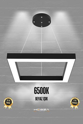 لوستر مشکی آلومینیوم Hegza Lighting - کد 169607384