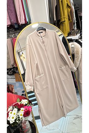 کلاه و ابایا بژ زنانه مخلوط پلی استر Armine TREND - کد 901648077