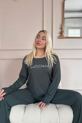 ست لباس راحتی رنگی زنانه ساده Pijamaevi - کد 901649914