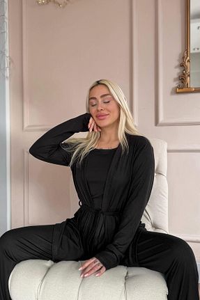 ست لباس راحتی رنگی زنانه ساده Pijamaevi - کد 901652471