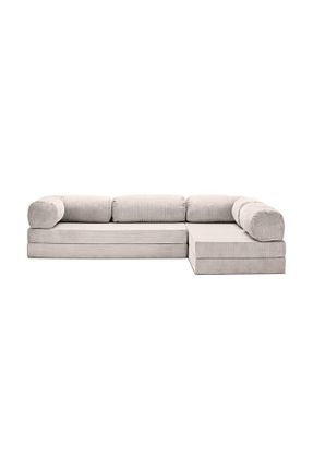 ست گوشه ای بژ مخمل Dekoro - کد 888519784