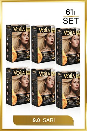 رنگ مو زرد Voila - کد 901693733