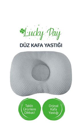 بالش و روبالشی کودک و نوزاد طوسی پنبه ای Lucky Day - کد 84076818