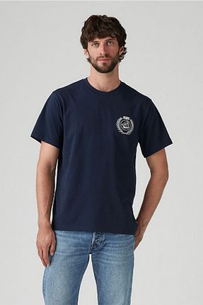 تیشرت آبی مردانه اسلیم فیت Levi