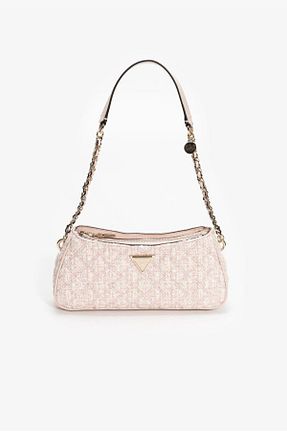 کیف دوشی صورتی زنانه پلی اورتان Guess - کد 886830771
