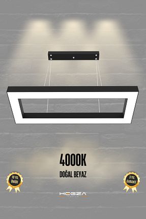 لوستر مشکی آلومینیوم Hegza Lighting - کد 169607303