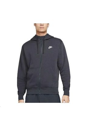 سوئیشرت طوسی زنانه کلاه دار Nike - کد 901746264