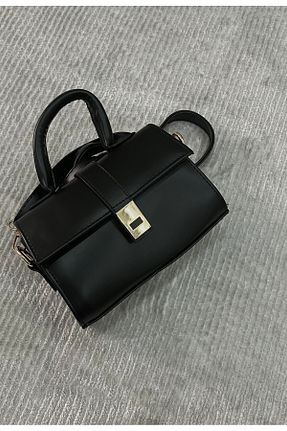 کیف دوشی مشکی زنانه چرم مصنوعی Arc - کد 901743427