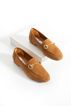 بابت قهوه ای زنانه پارچه ای Neva