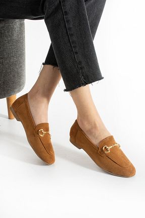 بابت قهوه ای زنانه پارچه ای Neva
