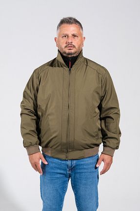 کاپشن خاکی مردانه پلی استر Derin Mavi - کد 864812328