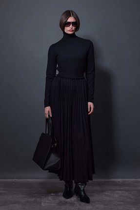 دامن حجاب مشکی زنانه Relaxed Tailors Room - کد 901753251