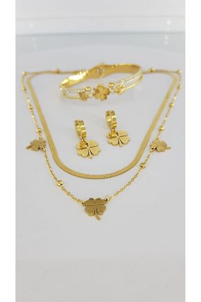 ست استیل زرد زنانه استیل (فولاد) SONES - کد 882830008