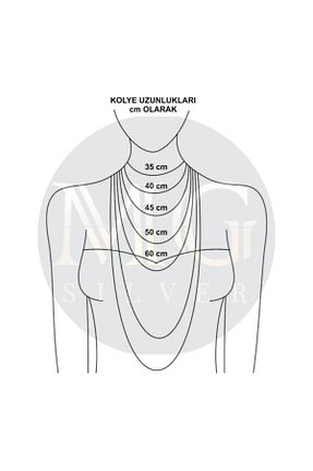 گردنبند نقره طلائی زنانه 925 عیار GÜMÜŞ - کد 364108720