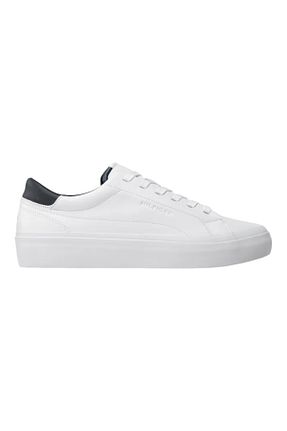 کفش اسنیکر سفید مردانه چرم اصل Tommy Hilfiger - کد 901766694
