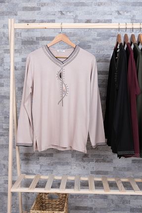 بلوز حجاب زنانه ویسکون MUSTÜN - کد 901769976