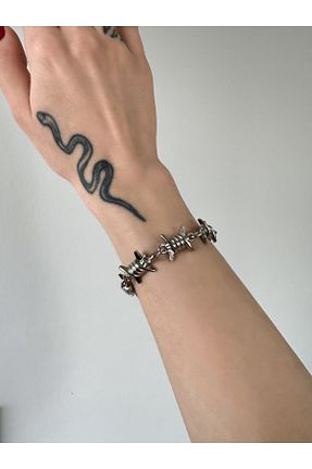 دستبند جواهر متالیک زنانه فلزی DarkellaStore - کد 901777330