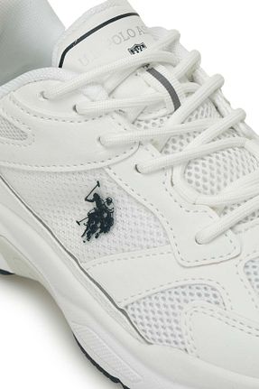 کفش اسنیکر بژ بچه گانه بند دار U.S. Polo Assn. - کد 827216193
