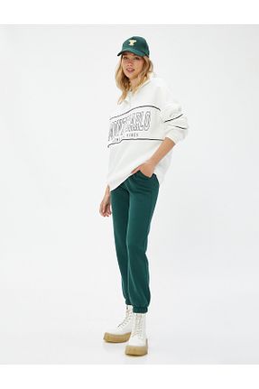 شلوار کرمگن بنفش زنانه Relaxed Koton - کد 746373560