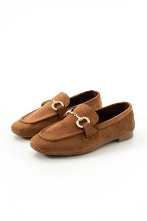 بابت قهوه ای زنانه جیر Gökçe Shoes - کد 901840872