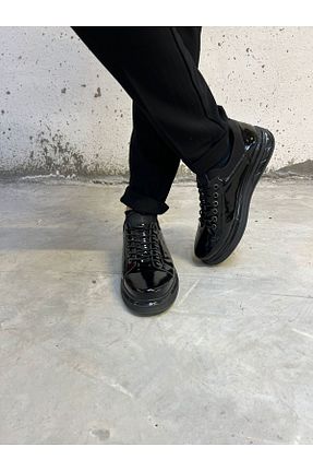 کفش کژوال مشکی مردانه چرم خالص AKM - کد 901822360