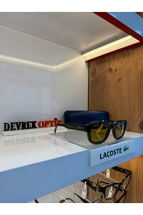 عینک آفتابی نارنجی زنانه 51 Lacoste - کد 901847213
