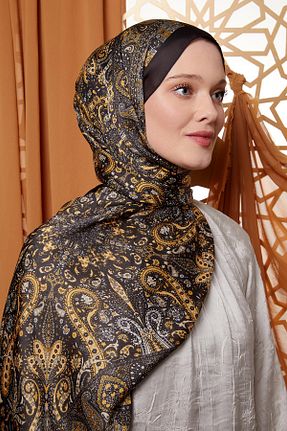 شال مشکی زنانه Poly Twill Levidor - کد 901877920