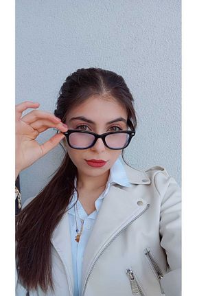 عینک محافظ نور آبی مشکی زنانه 50 Olimpia - کد 898399757