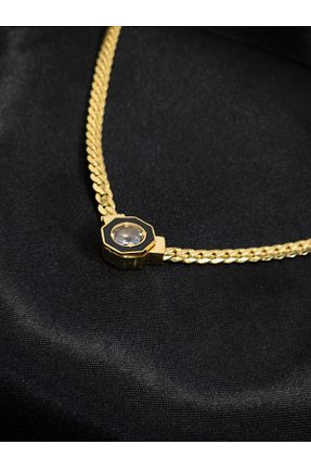 گردنبند استیل ( فولاد ) مشکی زنانه استیل (فولاد) luree accessories - کد 899258859
