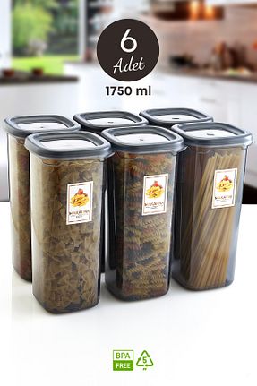 ظرف نگهداری طوسی پلاستیک GRİMOR Life - کد 901895410